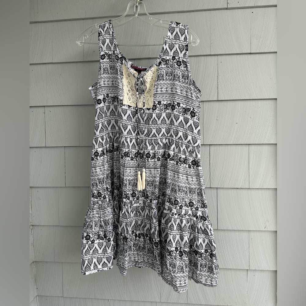 Flirty ROCK & ROLL COWGIRL Print Dress - LG‎